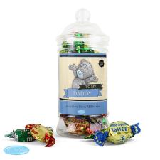 Personalised Me to You Bear For Him 250g Toffee Jar